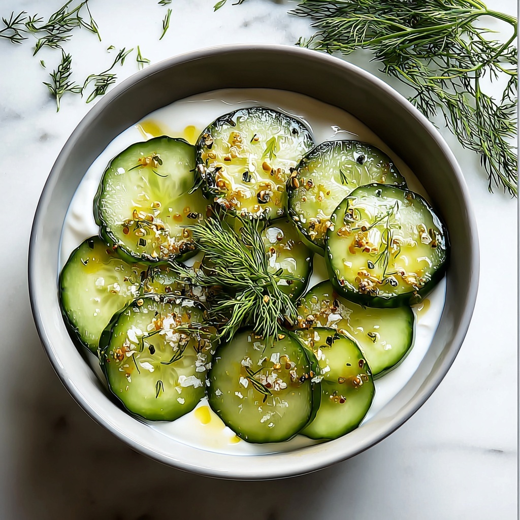 Garlic Dill Cucumbers Recipe - Recipe Image