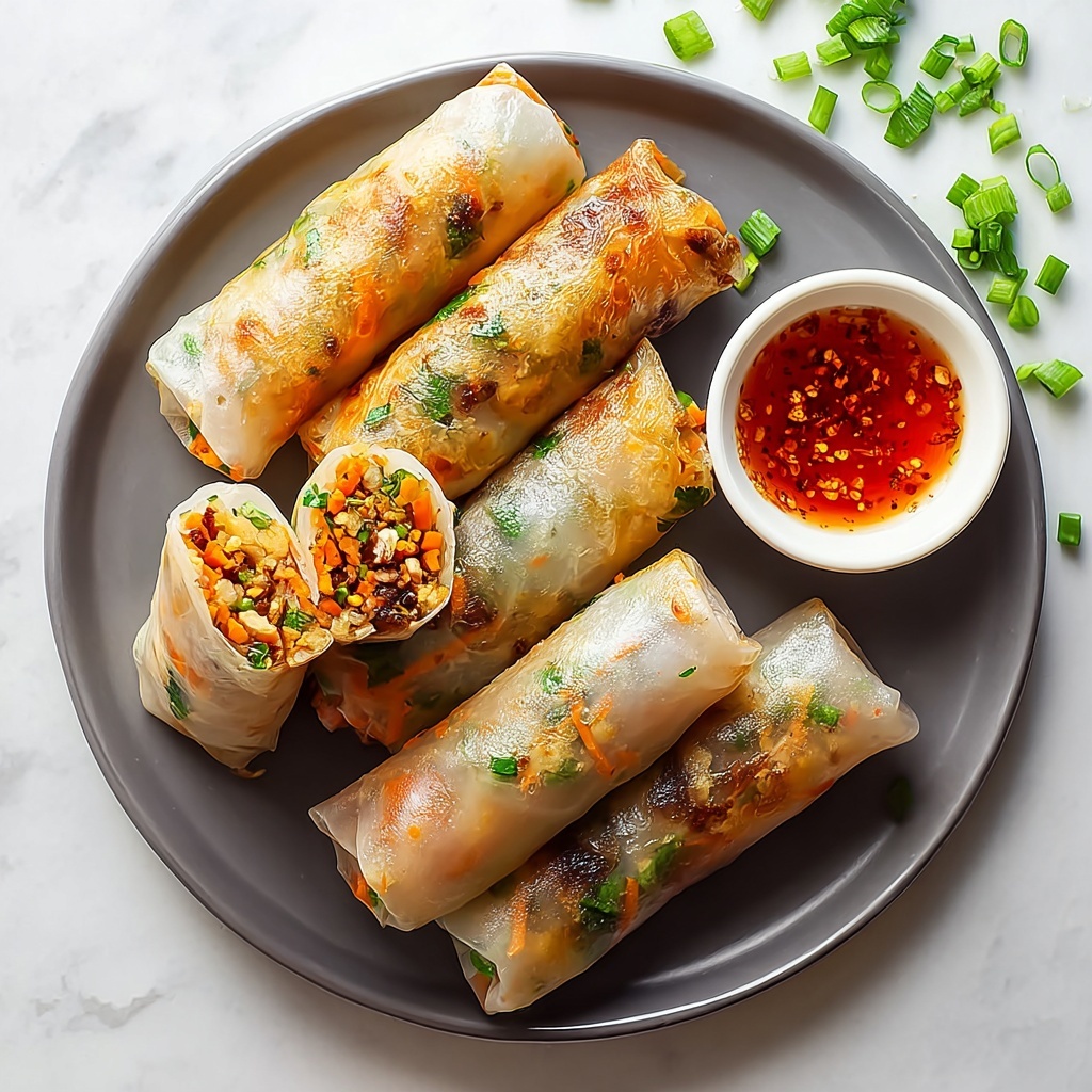 Authentic Chinese Egg Rolls Recipe - Recipe Image