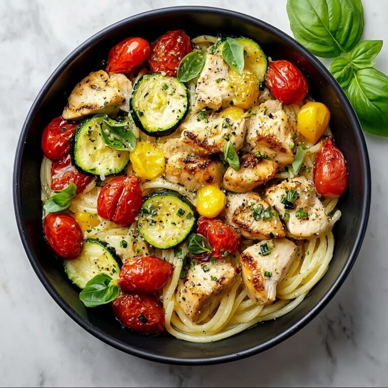 Creamy Chicken and Zucchini Pasta Recipe