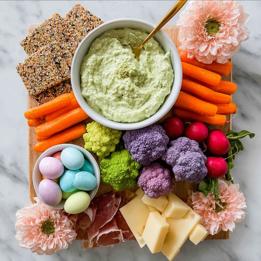 Healthy Easter Snacks Platter Recipe - Recipe Image