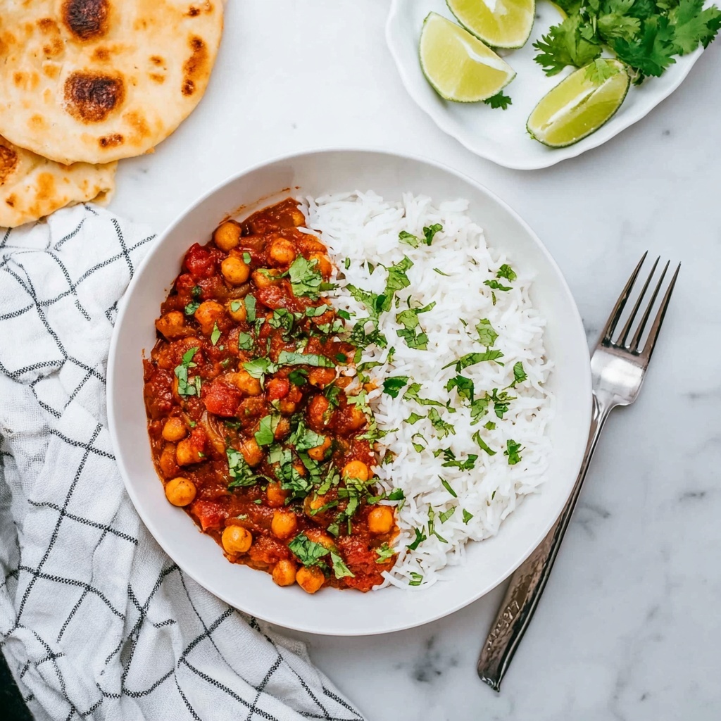 Creamy Homemade Chana Masala Recipe - Recipe Image