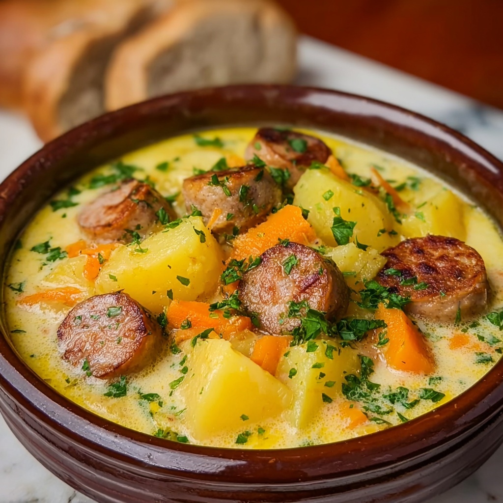 Kielbasa Potato Soup Recipe - Recipe Image