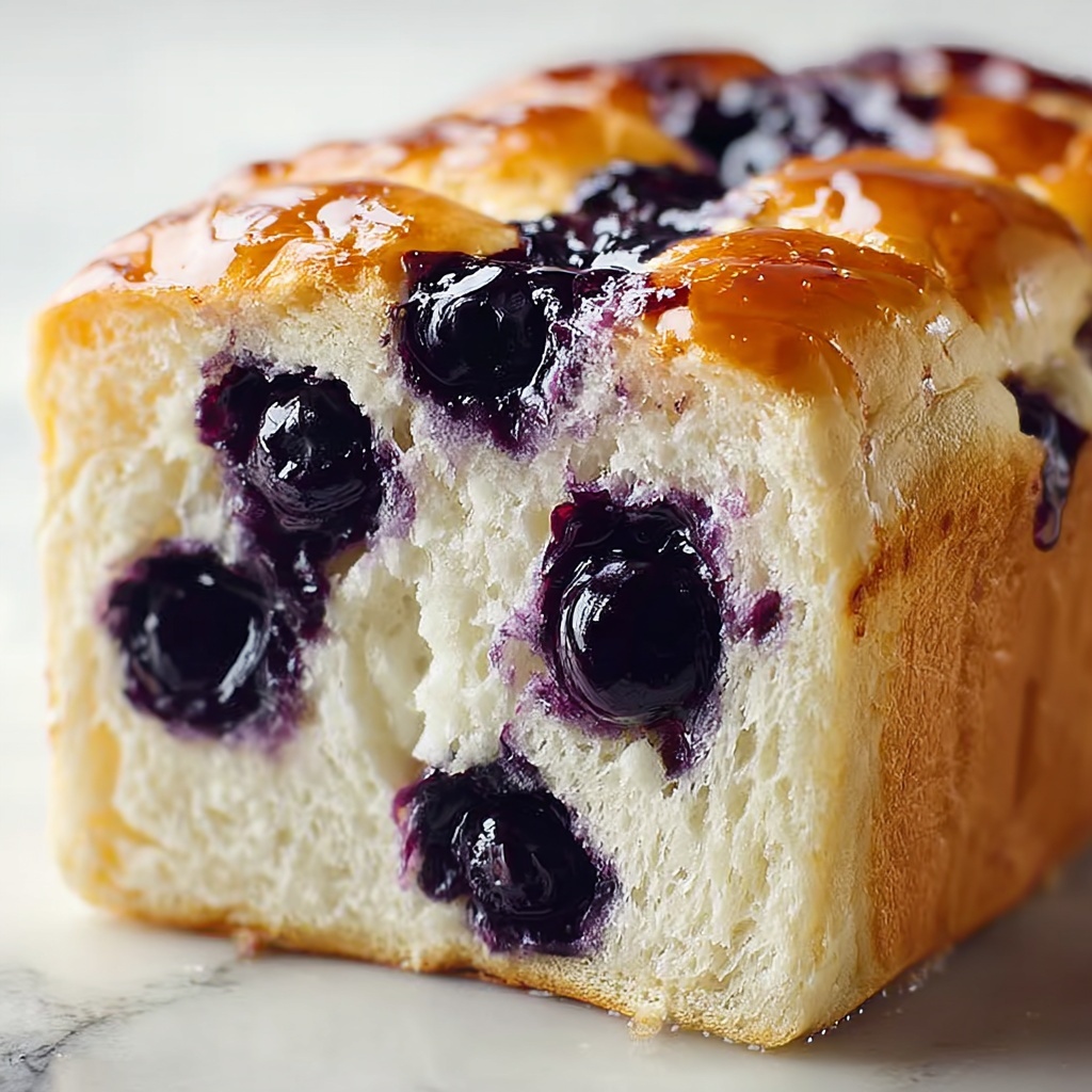 Christmas Blueberry Cream Cheese Bread Recipe - Recipe Image