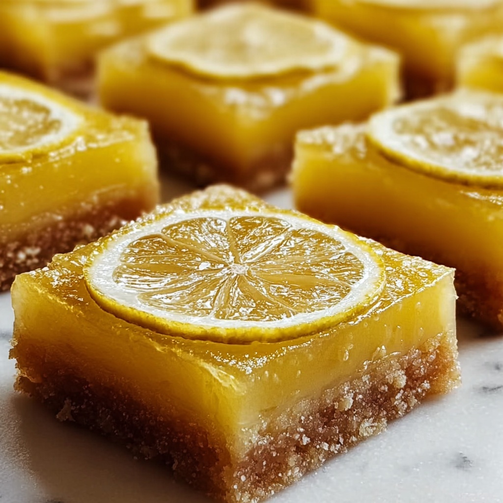 Lemon Delight Bars Recipe - Recipe Image