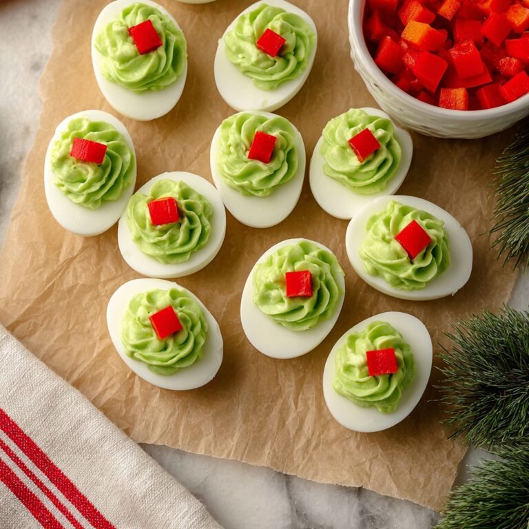 Christmas Deviled Eggs Recipe