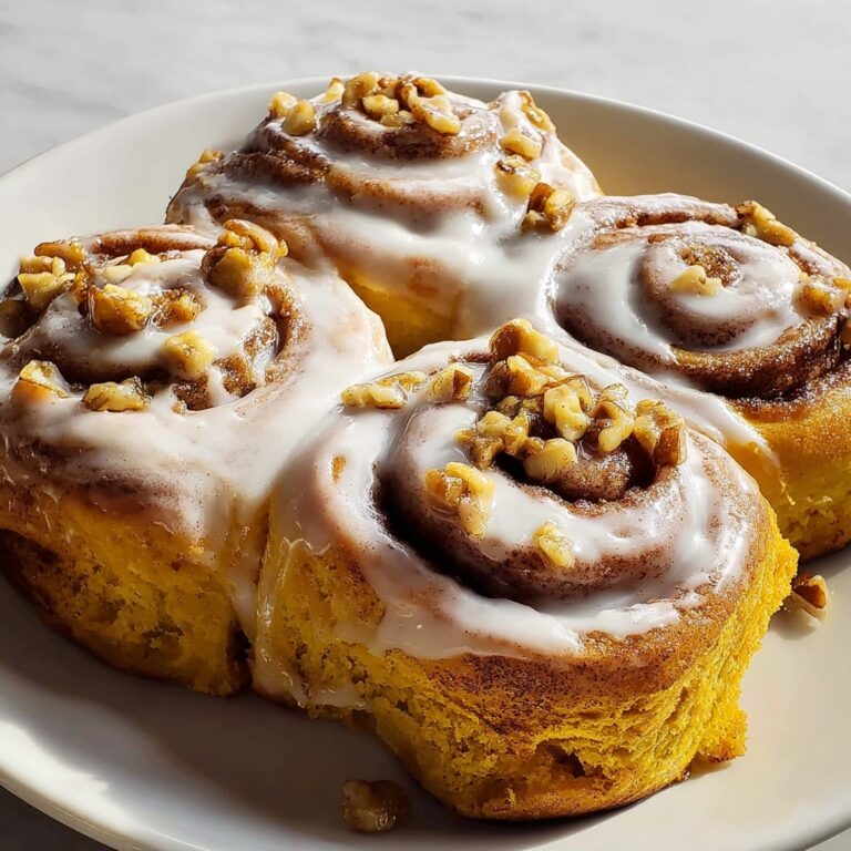 Soft Pumpkin Cinnamon Rolls with Maple Cream Cheese Frosting Recipe