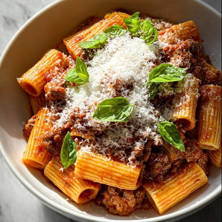 Creamy Spicy Italian Rigatoni Recipe