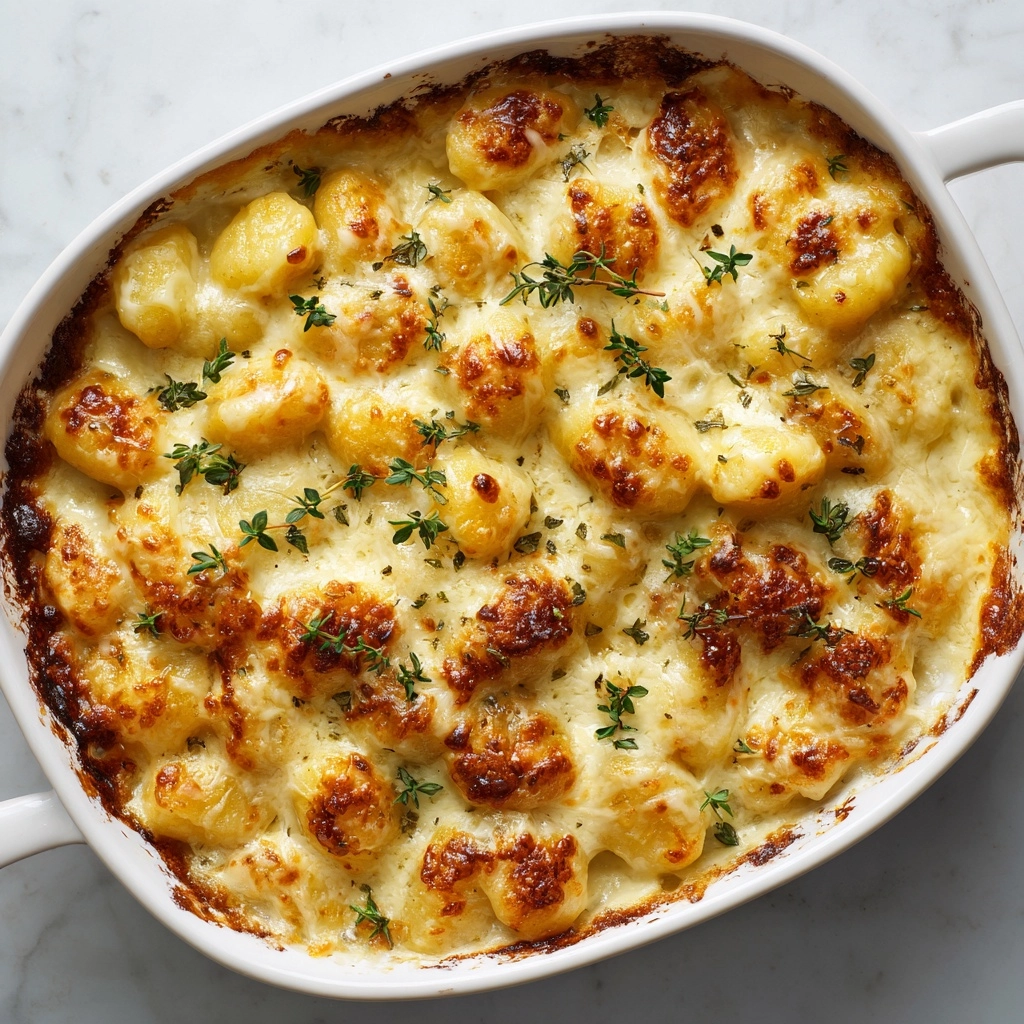 Baked French Onion Gnocchi Recipe - Recipe Image