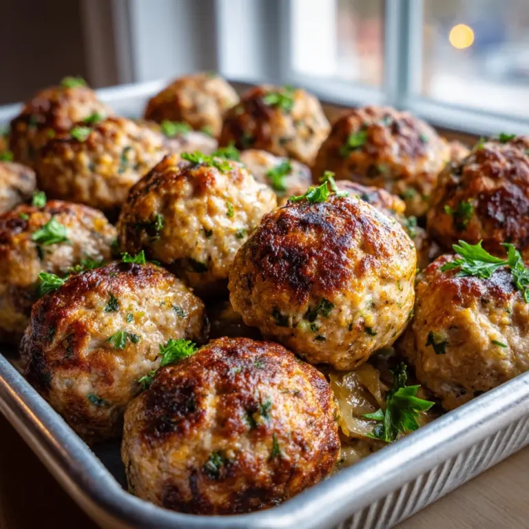Stuffing Balls Recipe