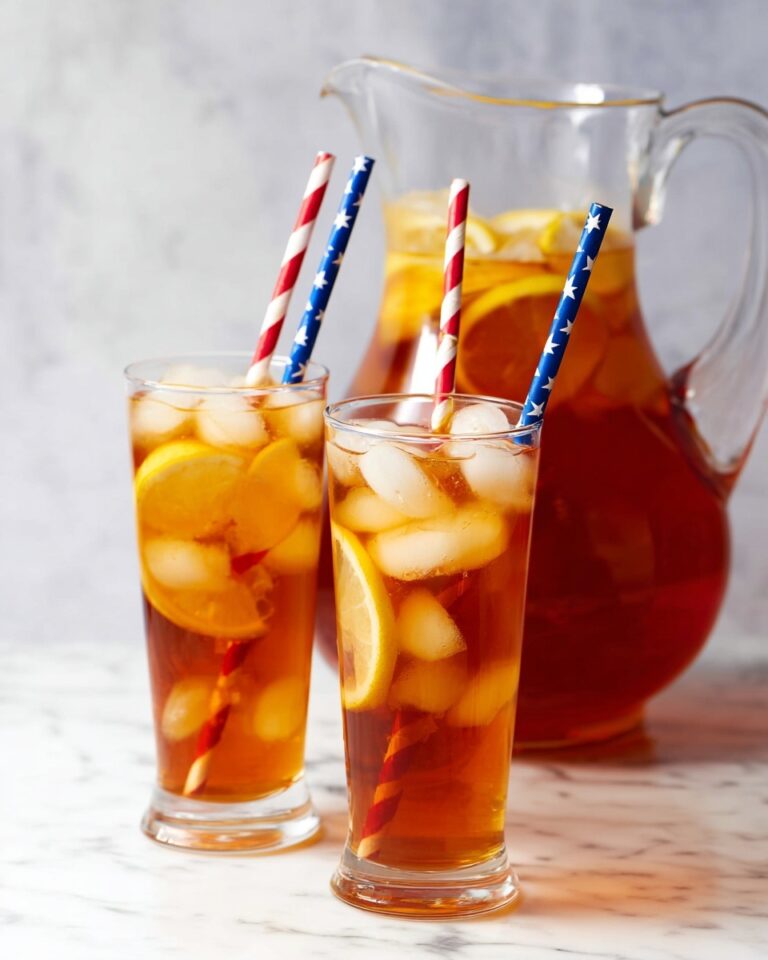 Sweet Tea Recipe with Lemon and Ice Recipe