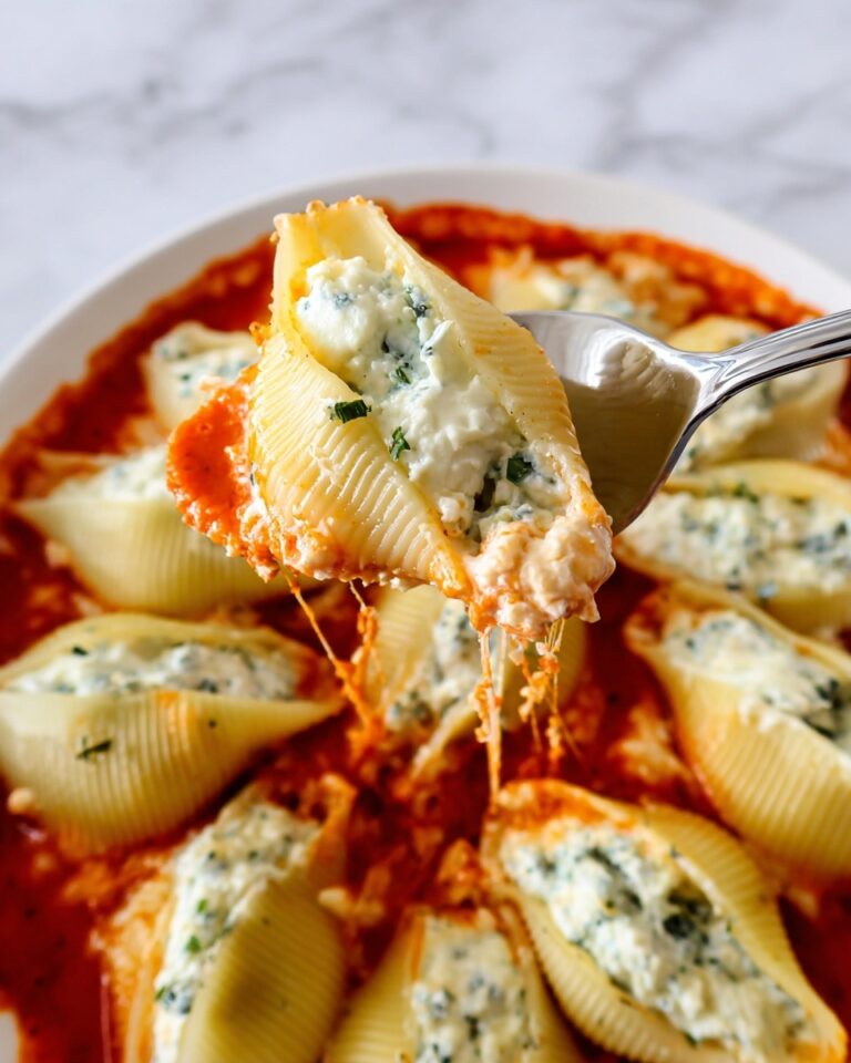 Spinach and Ricotta Stuffed Shells Recipe