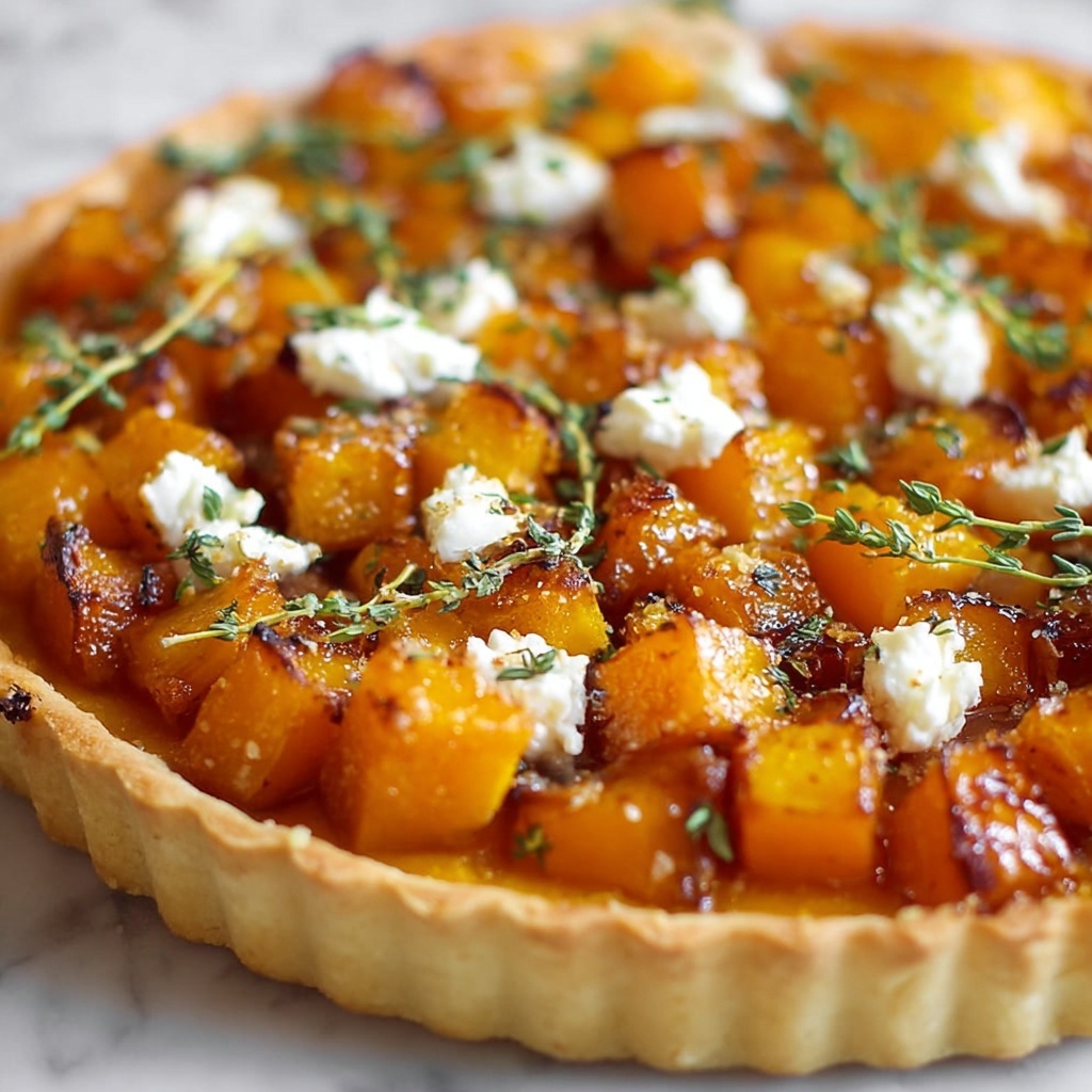 Savory Butternut Squash Pie Recipe - Recipe Image