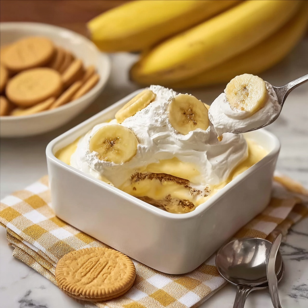 Creamy Banana Pudding with Vanilla Wafers Recipe - Recipe Image