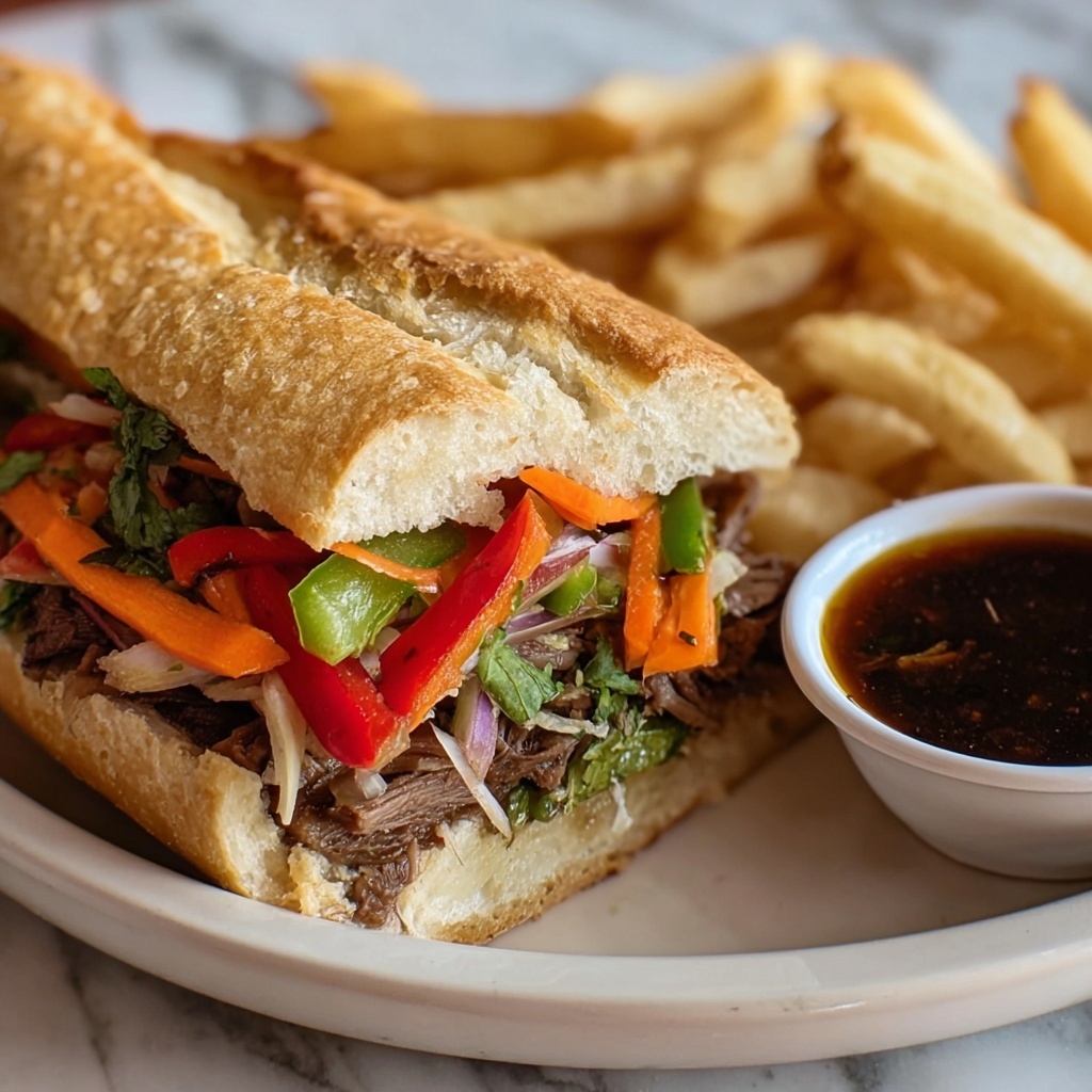 Homemade Chicago Italian Beef Sandwich Recipe - Recipe Image