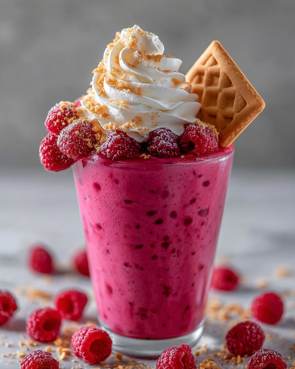 Raspberry Cheesecake Protein Shake: The Ultimate Recipe for Muscle Growth Recipe - Recipe Image