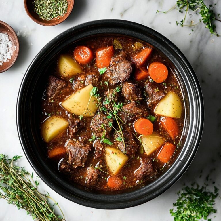 Slow Cooker Beef Stew Recipe