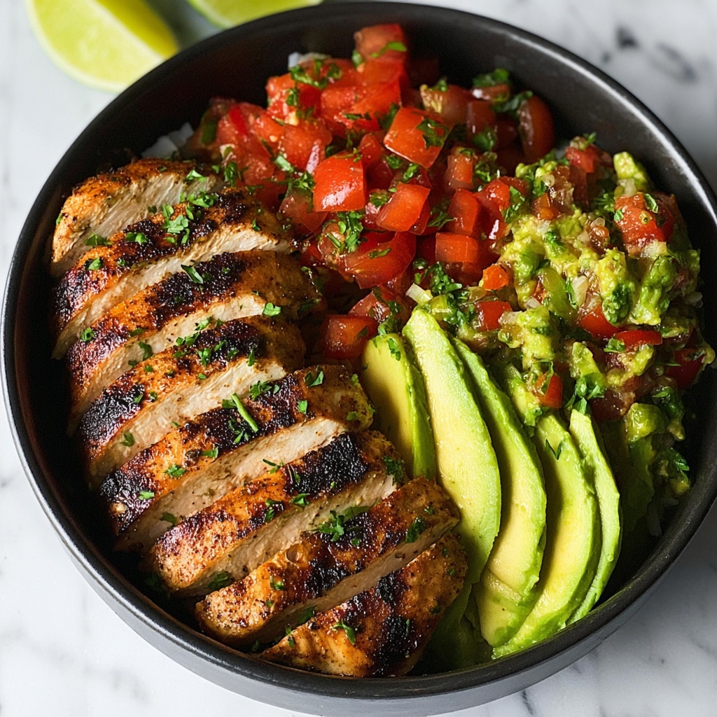 Grilled Chicken with Fresh Avocado Salsa Recipe - Recipe Image