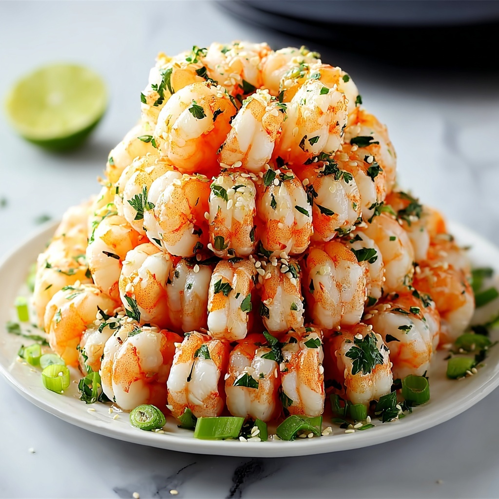 Spicy Shrimp Sushi Stacks Recipe - Recipe Image