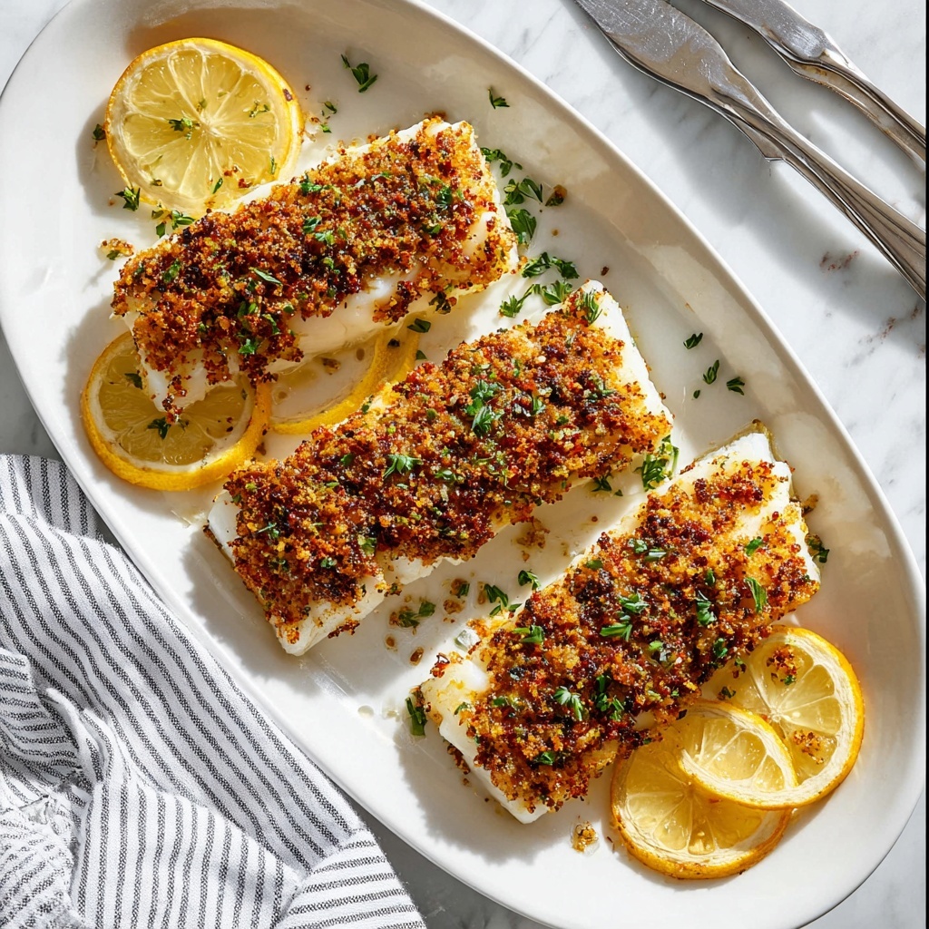 Baked Mahi Mahi with Lemon and Herbs Recipe - Recipe Image
