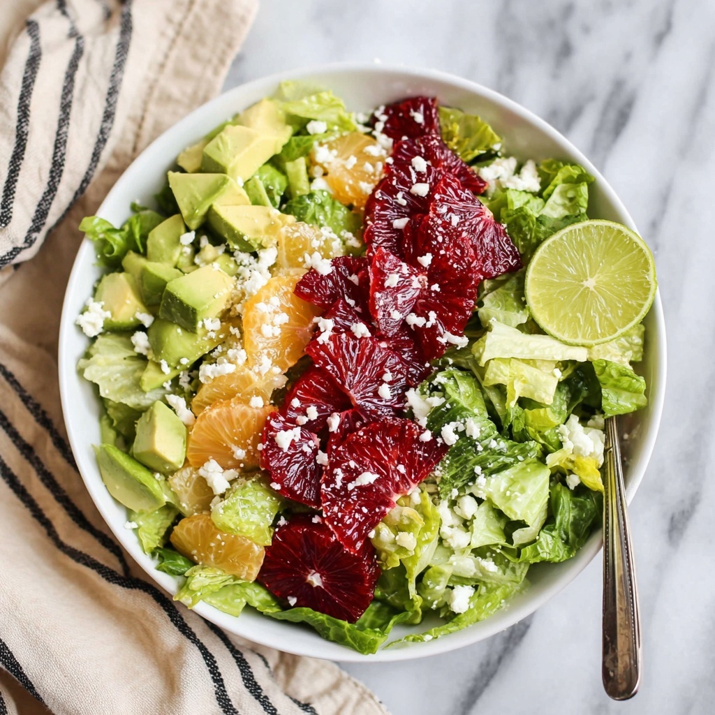 Blood Orange Salad with Feta and Avocado Recipe - Recipe Image
