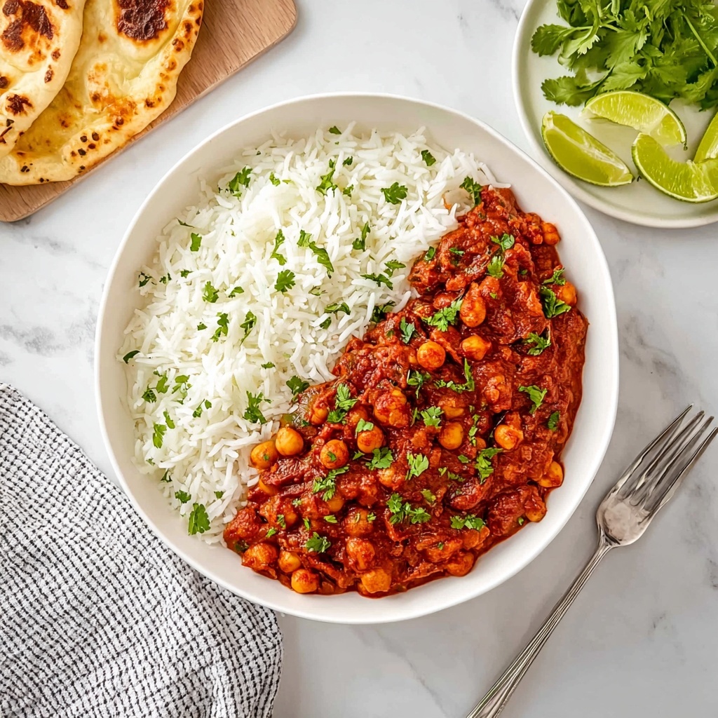 Creamy Homemade Chana Masala Recipe - Recipe Image