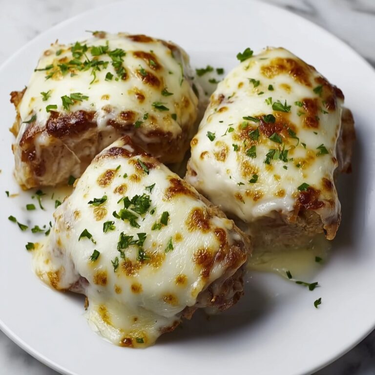 Garlic Parmesan Chicken Meatloaf Recipe