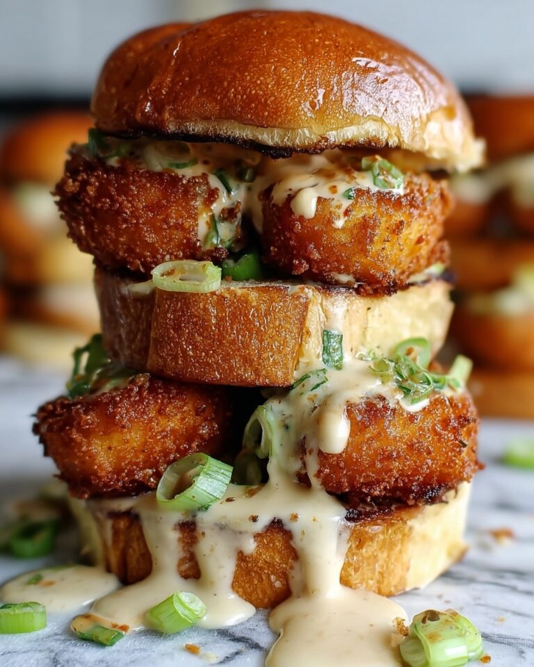 Buffalo Blue Crispy Tot Sliders Recipe