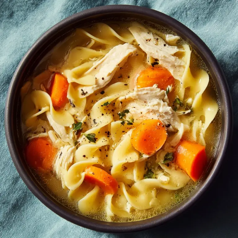 Chicken Noodle Soup Recipe