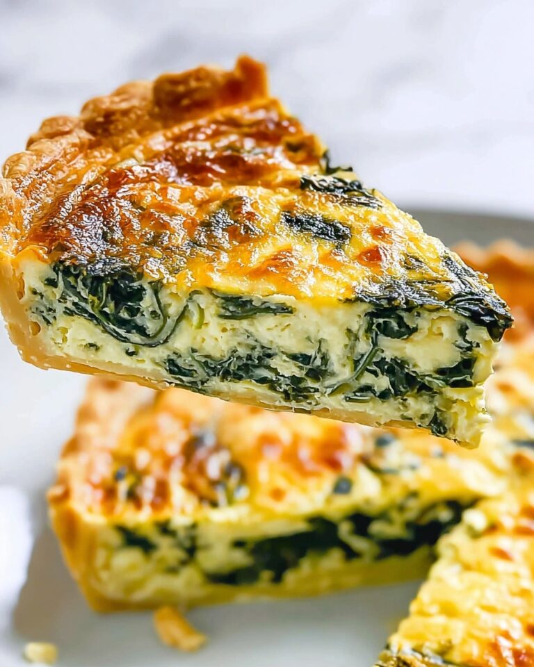 Spinach and Cheese Quiche Recipe