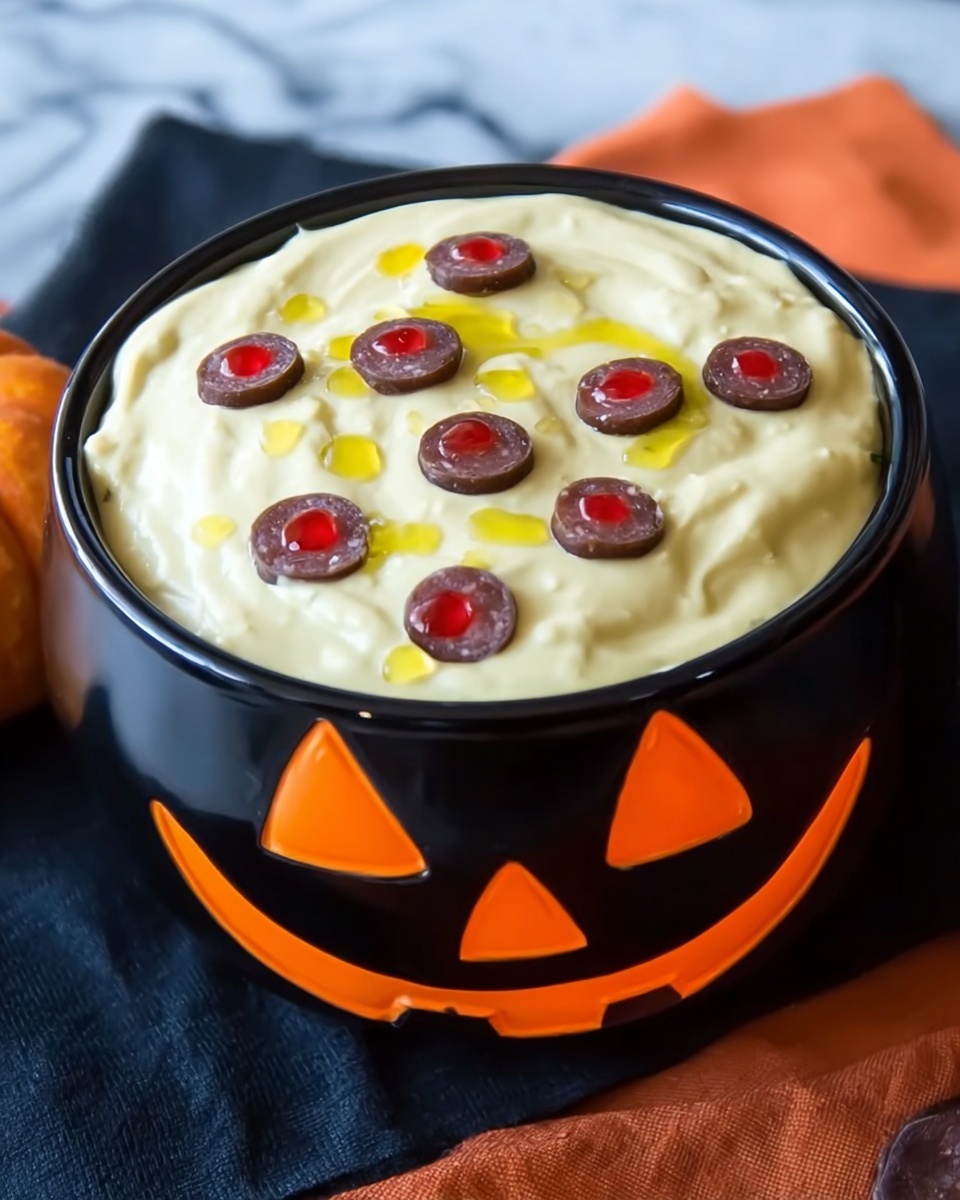 Halloween Chili Con Queso Dip Recipe - Recipe Image