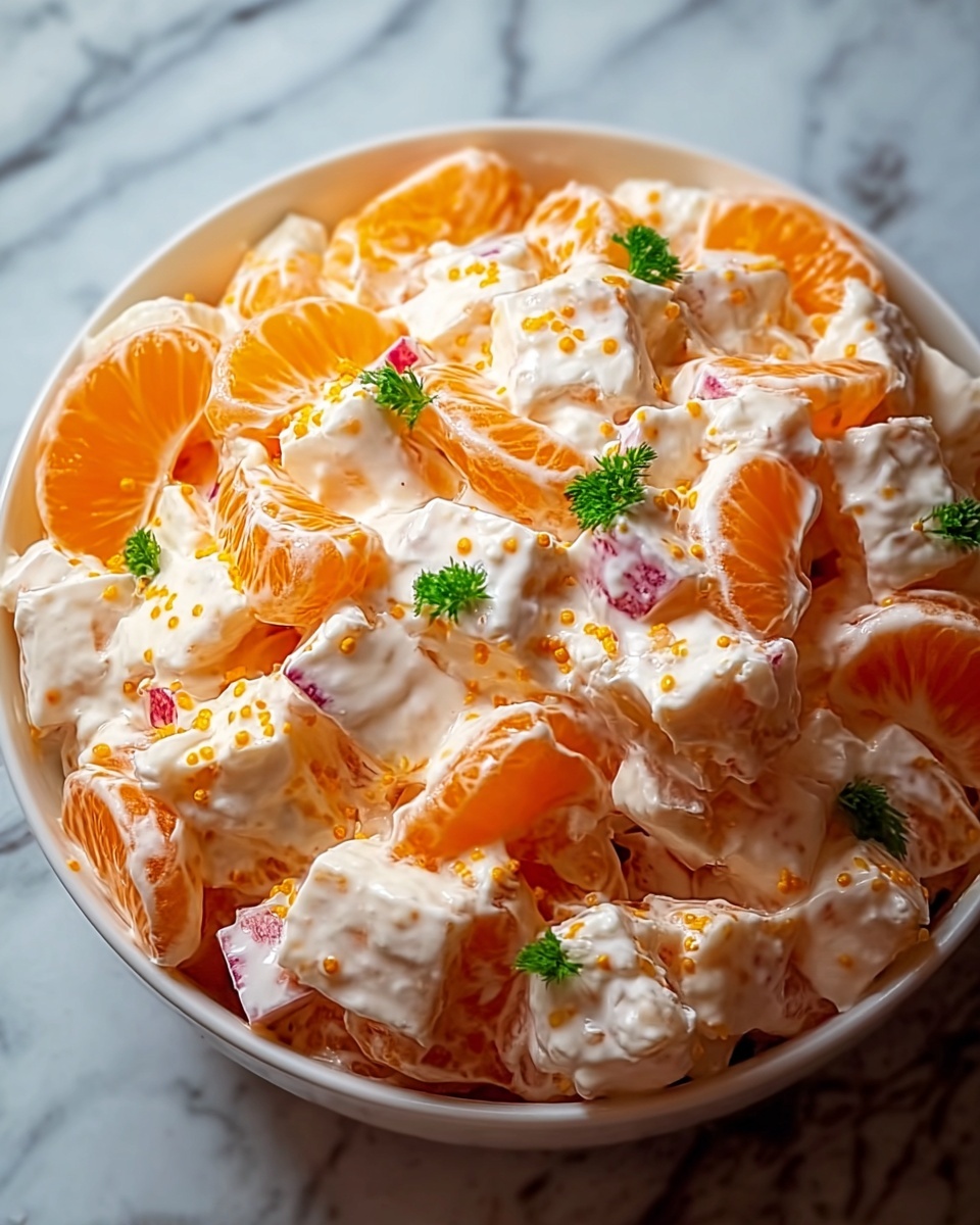 Orange Dreamsicle Salad: A Nostalgic Delight Recipe - Recipe Image