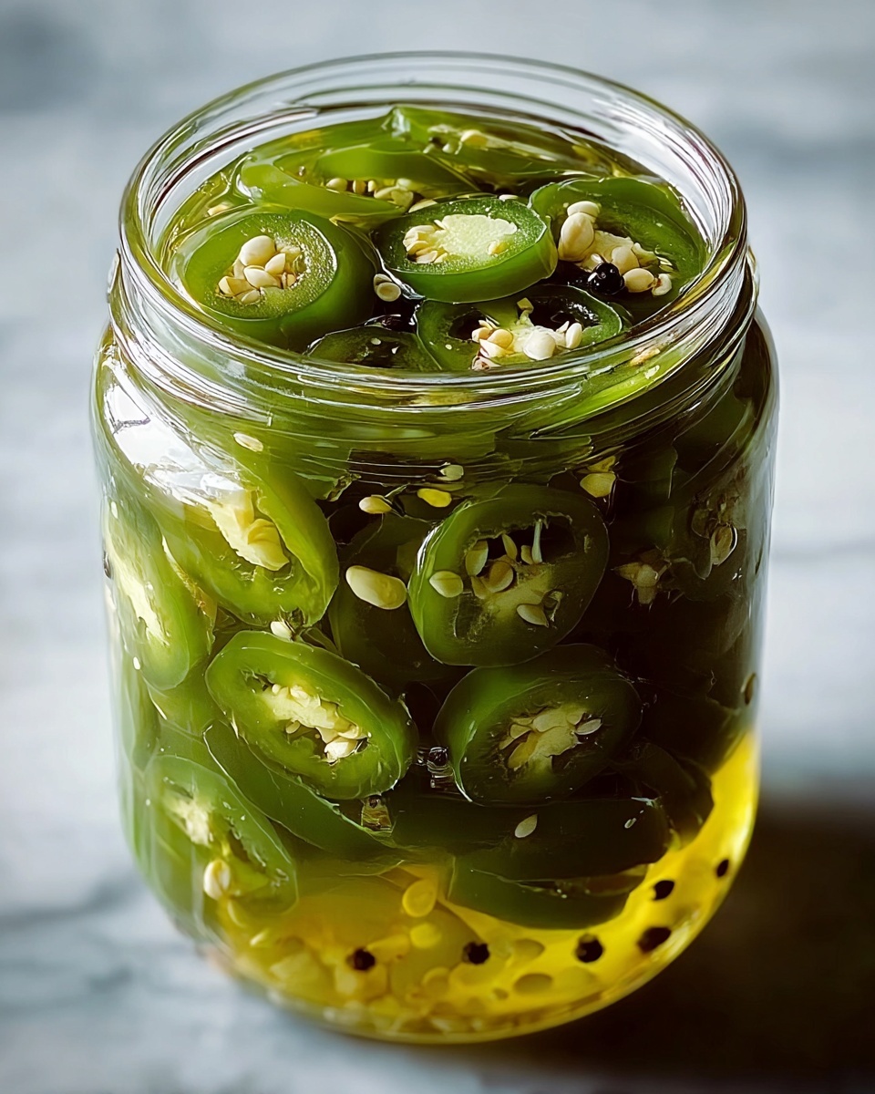 Smoked Pickled Jalapeños Recipe - Recipe Image