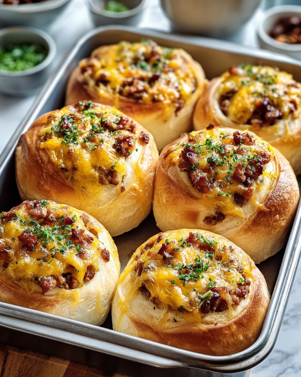 Breakfast Sausage and Egg Crescent Rolls Recipe - Recipe Image