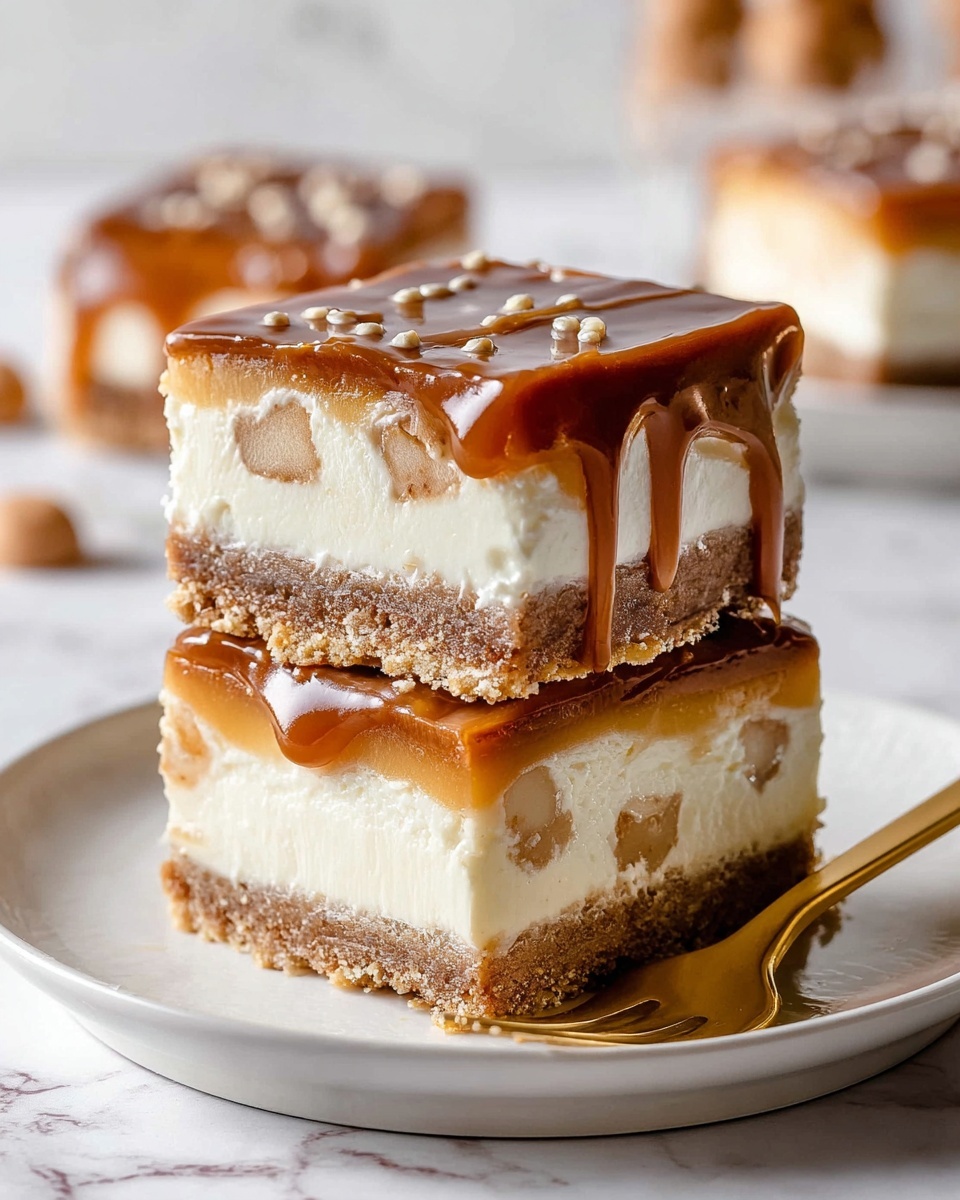 Apple Pie Cheesecake Bars Recipe - Recipe Image