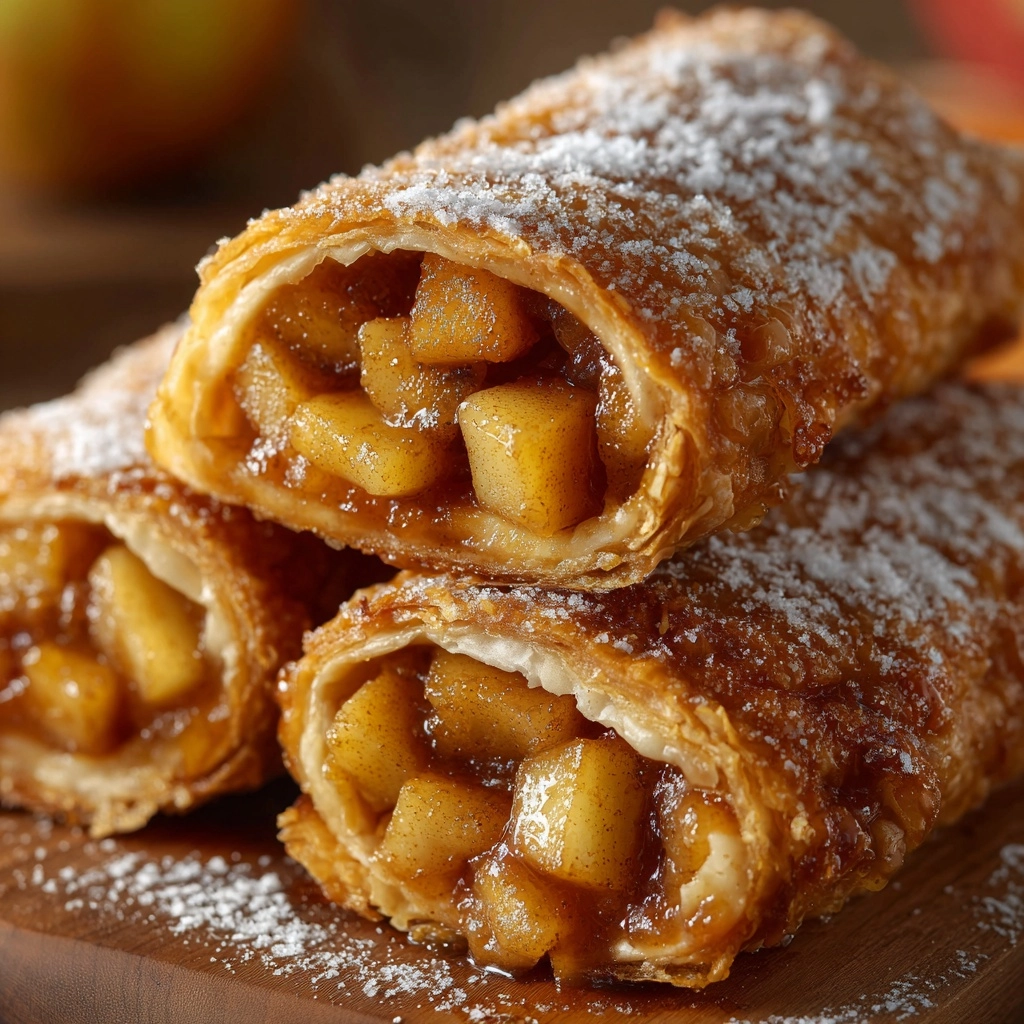 Apple Pie Egg Rolls Recipe - Recipe Image
