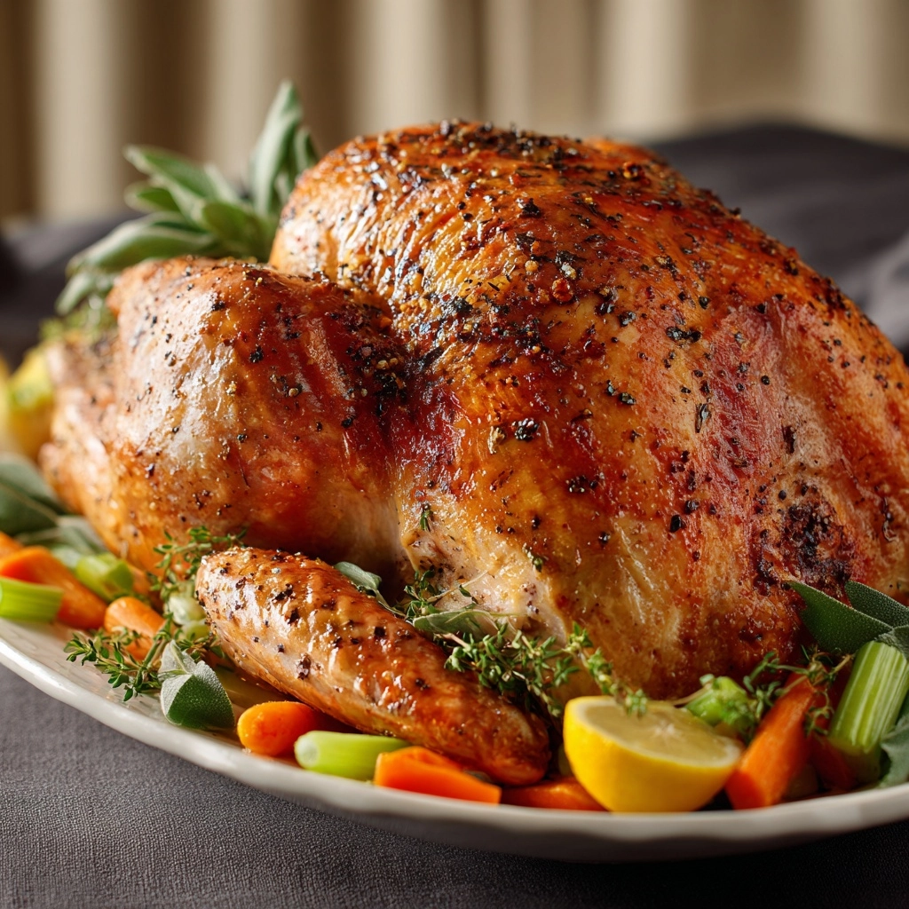 Classic Roasted Turkey Recipe - Recipe Image