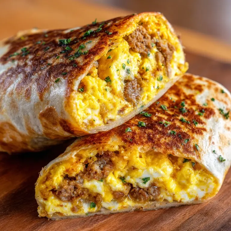 Sausage, Egg, and Cheese Breakfast Roll-Ups Recipe