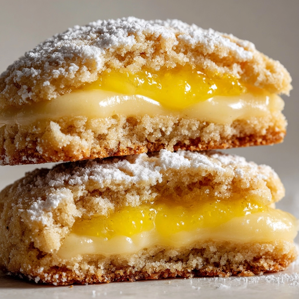 Stuffed Lemon Cookies Recipe - Recipe Image