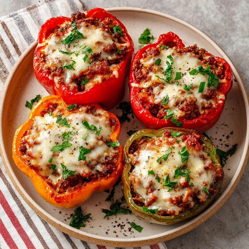 Classic Stuffed Bell Peppers Recipe - Recipe Image