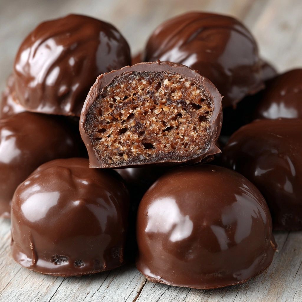 Chocolate Snack Balls Recipe - Recipe Image