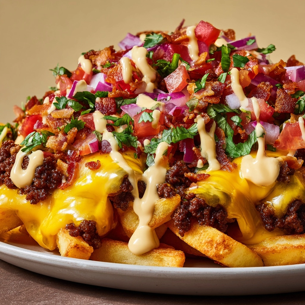 McDonald’s Philly Cheese Stack Loaded Fries Recipe - Recipe Image