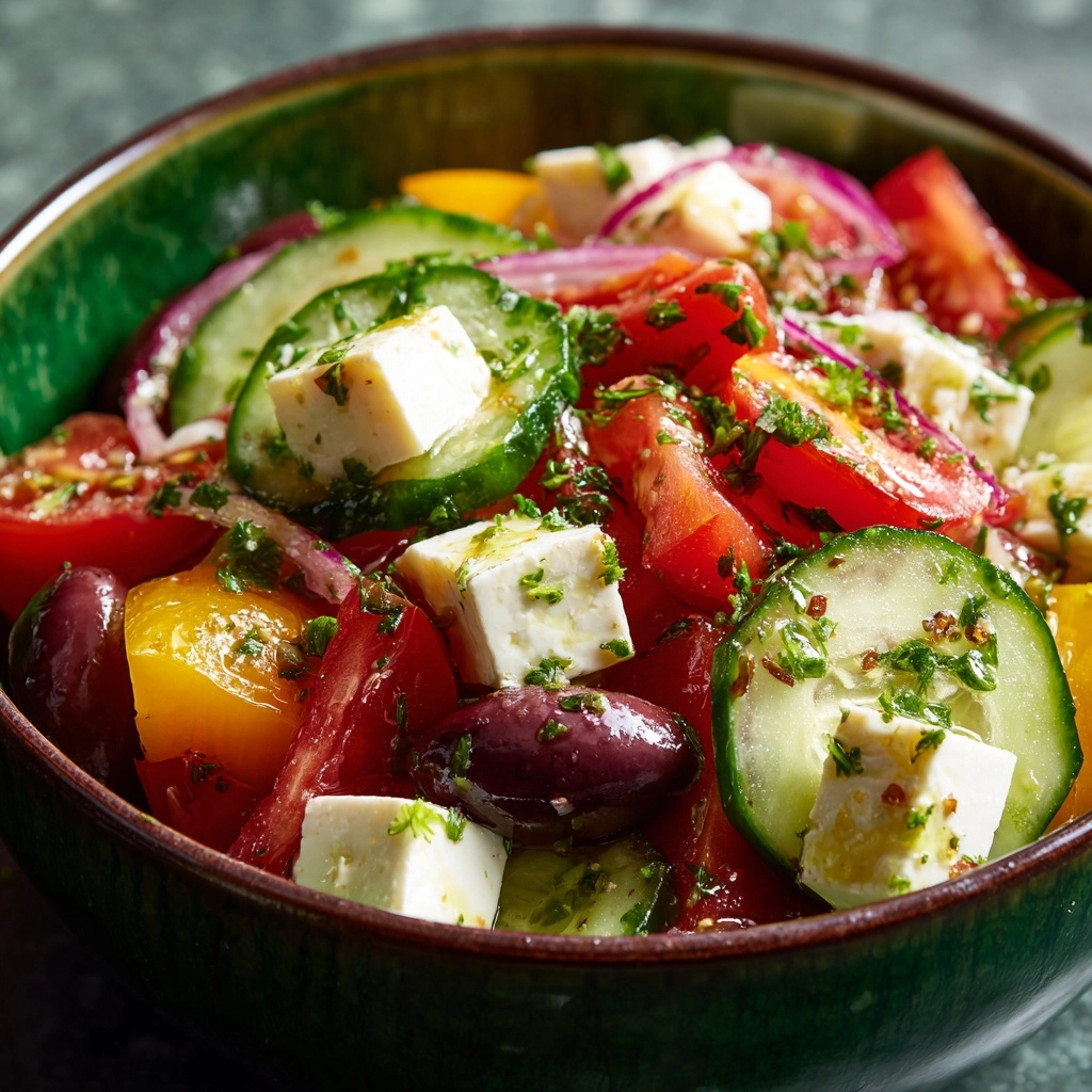 Classic Greek Salad Recipe - Recipe Image
