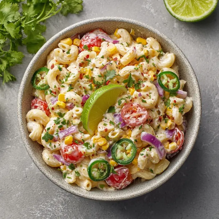Mexican Macaroni Salad Fiesta Recipe
