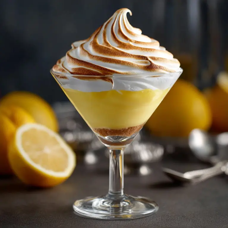 Lemon Meringue Pie Martini Recipe