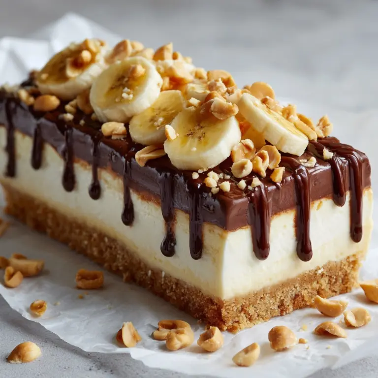 Frozen Banana Dessert Bars Recipe