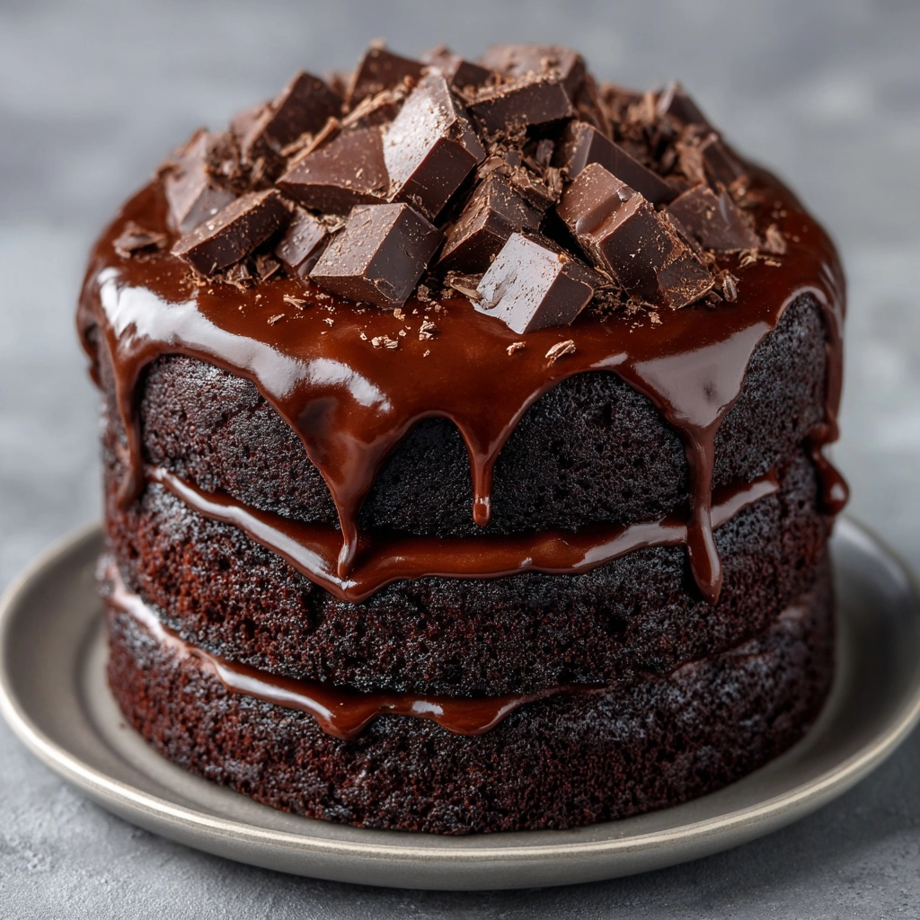 Easy Chocolate Cake Recipe - Recipe Image