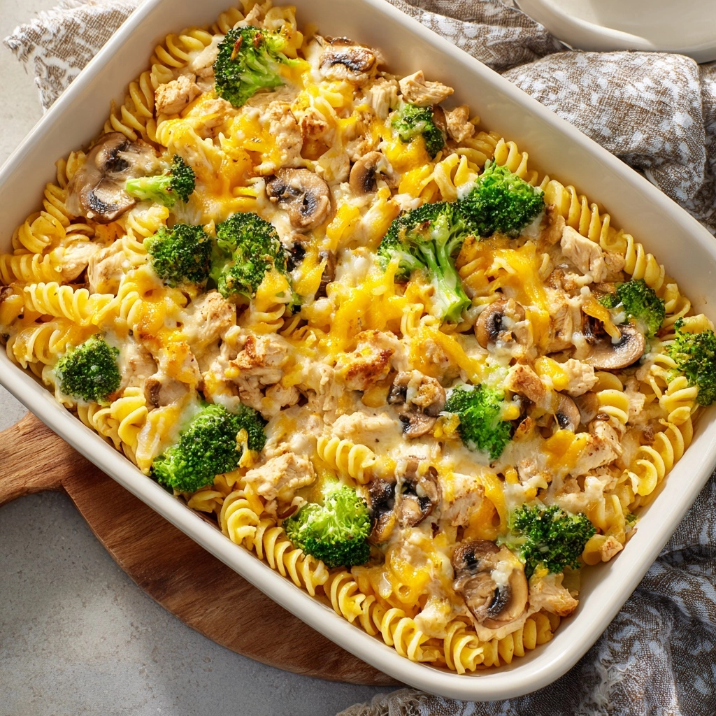 Healthier Broccoli Chicken Casserole Recipe - Recipe Image