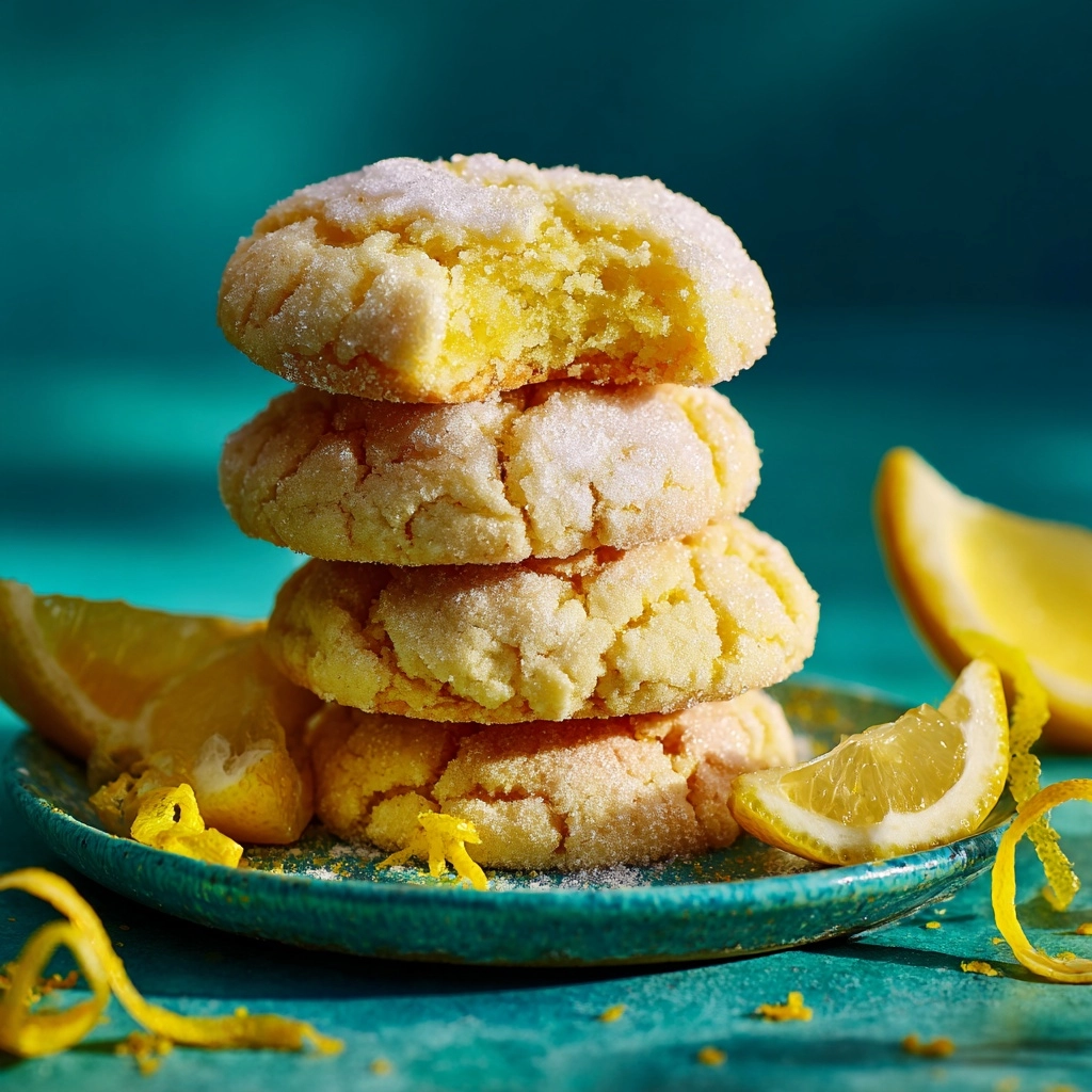 Lemon Sugar Cookies Recipe - Recipe Image