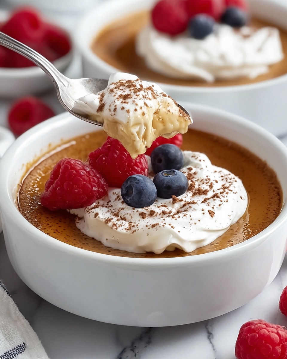 Breakfast Cheesecake with Raspberries and Maple Syrup Recipe - Recipe Image