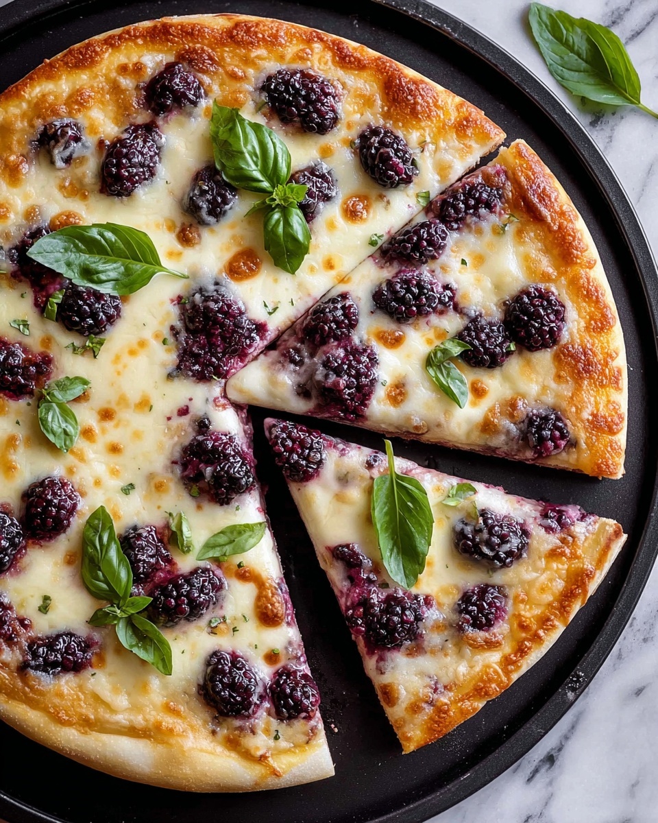 Blackberry Basil Pizza: A Unique Twist on Classic Flavors Recipe - Recipe Image